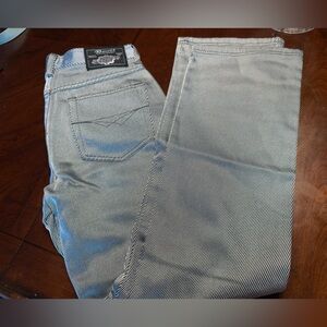 Y2K RVT Pinstripe Jeans - Navy